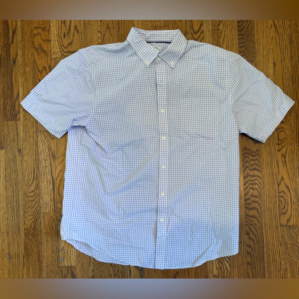 Croft & Barrow Lavender Gingham Shirt